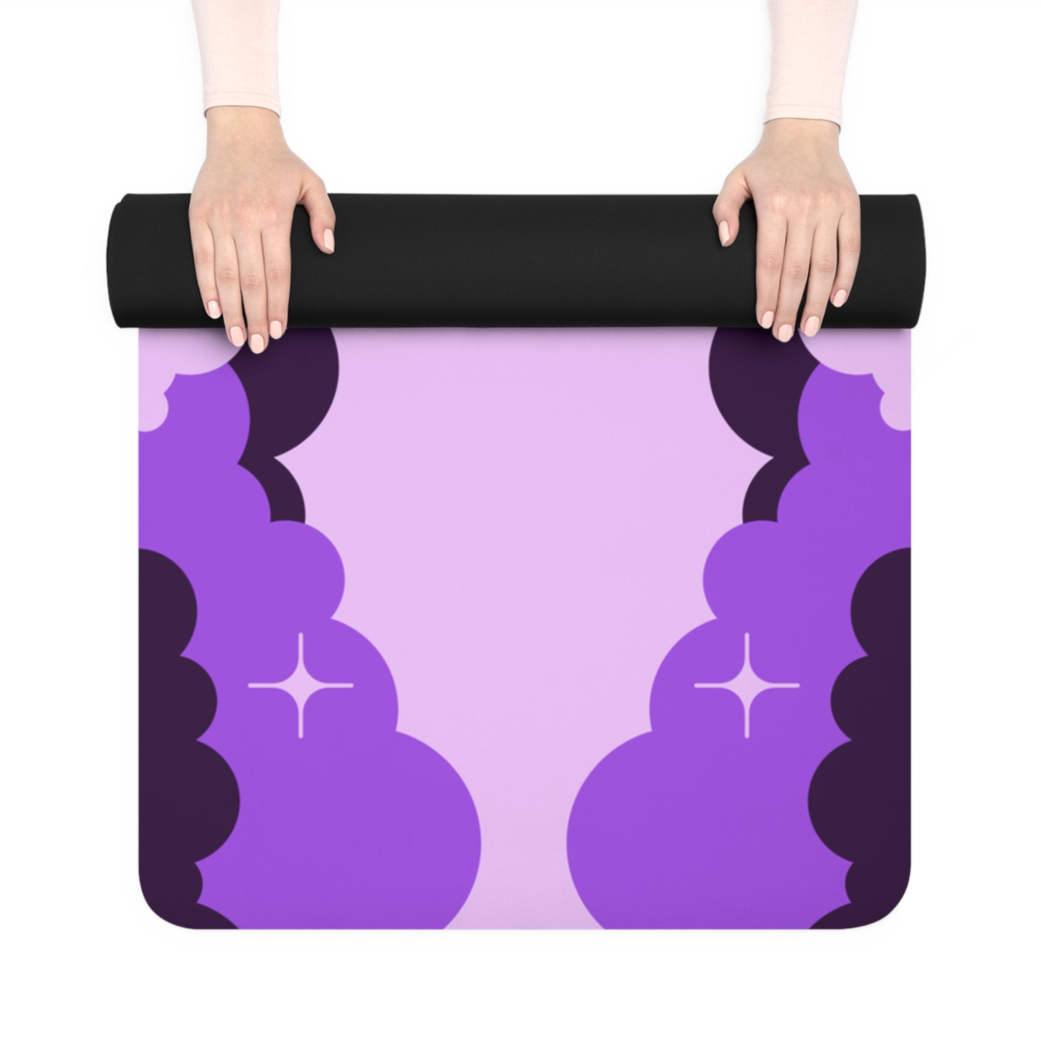 PURPLE - Sagittarius Zodiac Rubber Non-Slip Yoga Mat