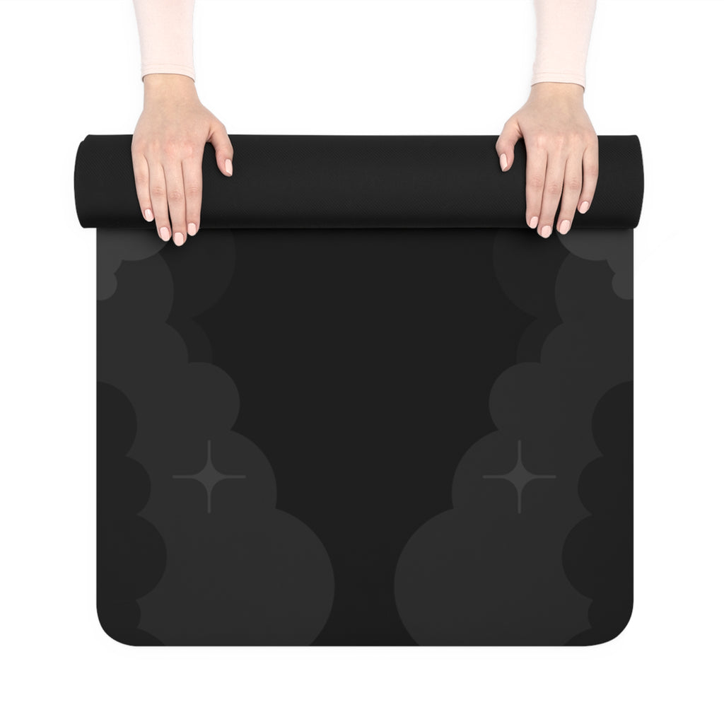 BLACK - Scorpio Zodiac Rubber Non-Slip Yoga Mat