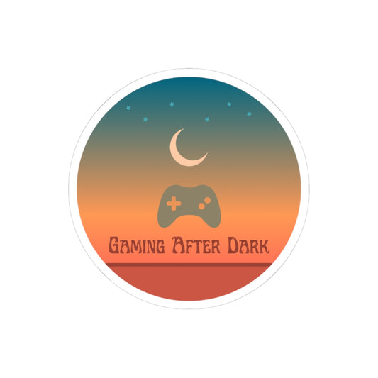 Gaming After Dark Sticker — After Dark + SaddBhabiee Collab