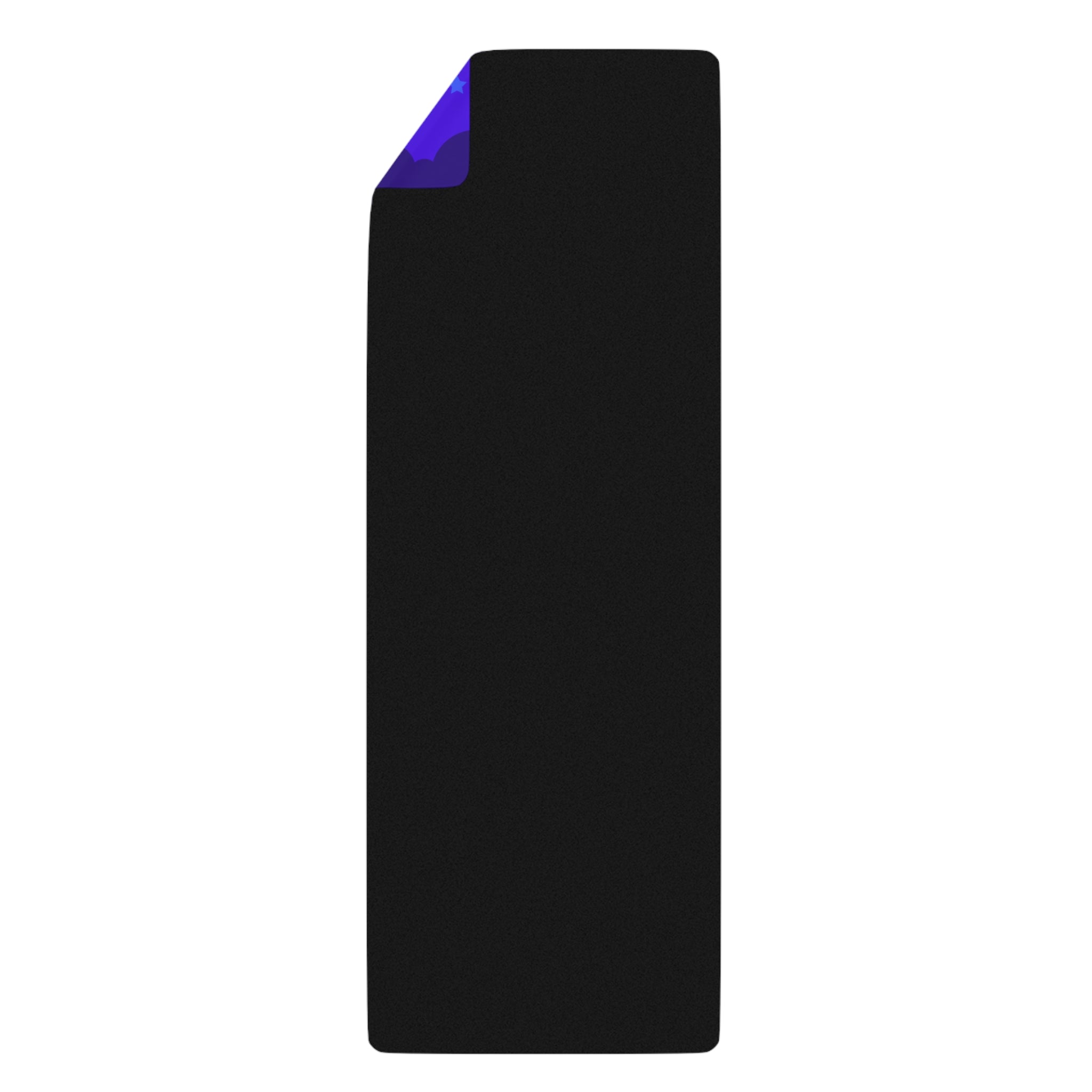 ELECTRIC BLUE - Aquarius Zodiac Rubber Non-Slip Yoga Mat (Color Series)