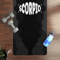 BLACK - Scorpio Zodiac Rubber Non-Slip Yoga Mat