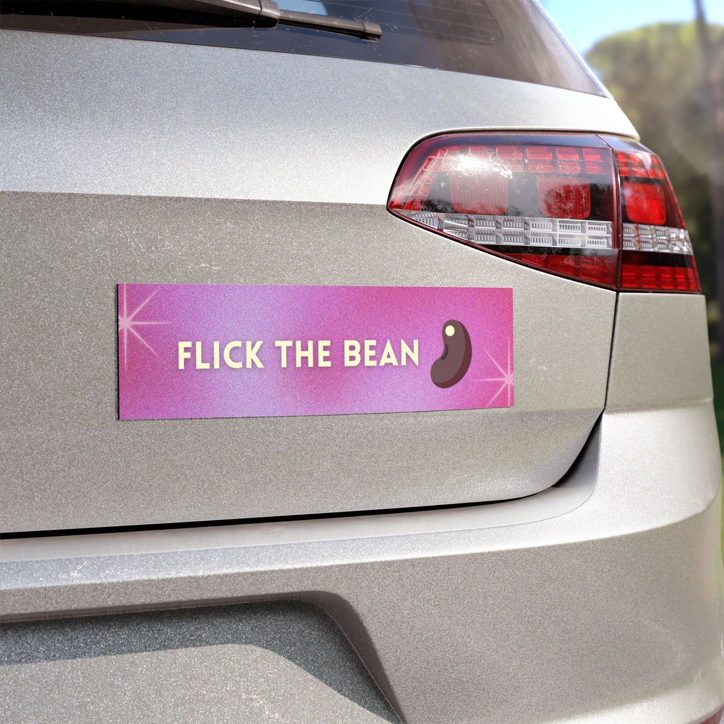 "Flick the Bean" Bumper Sticker/Car Magnent