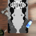 GRAY & CHARCOAL - Capricorn Zodiac Rubber Non-Slip Yoga Mat