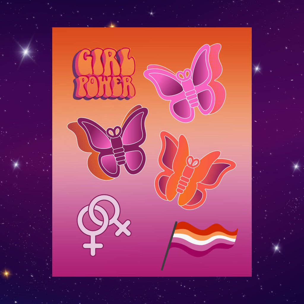Lesbian Pride 2026 Matte Poster (Vertical)