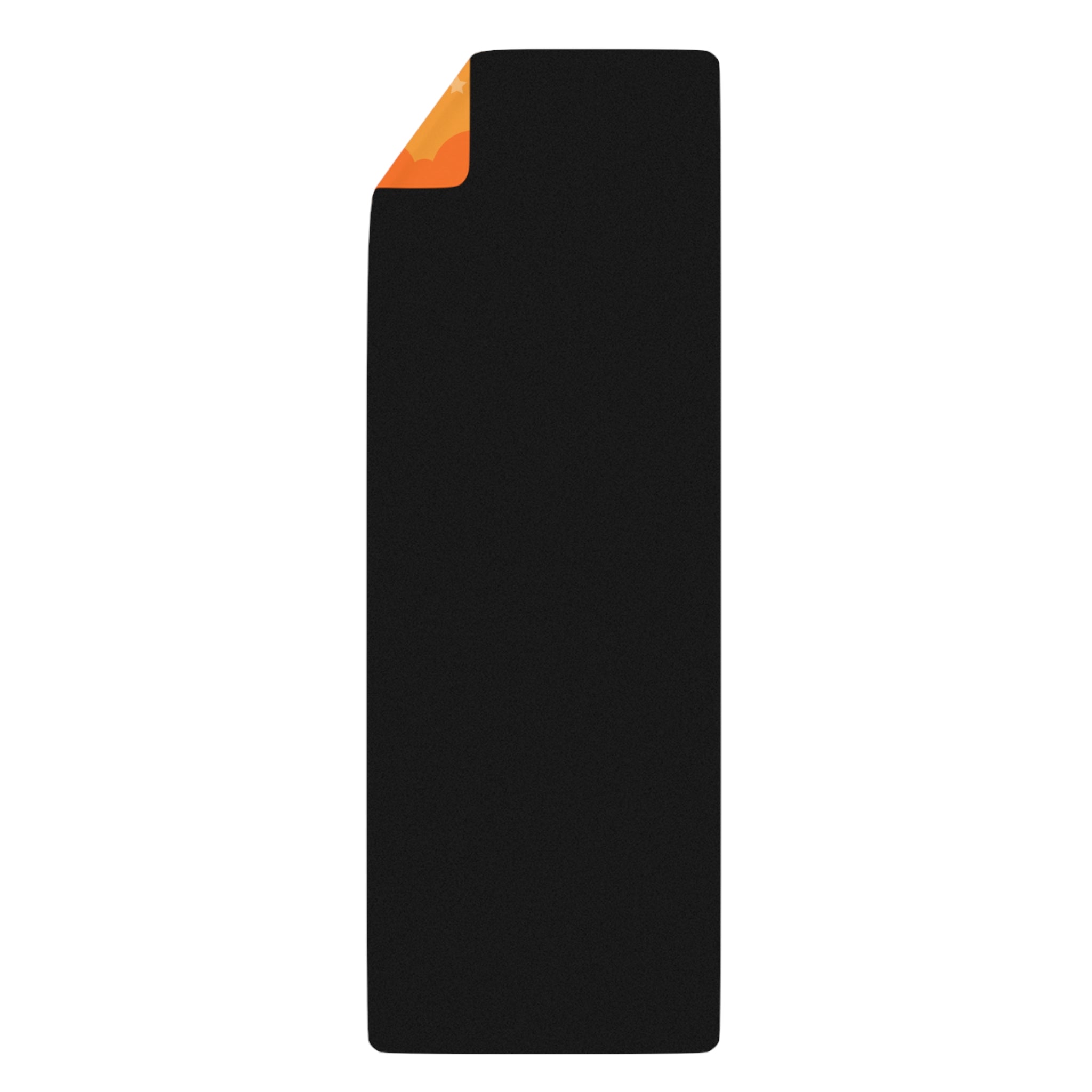 GOLD & ORANGE - Leo Zodiac Rubber Non-Slip Yoga Mat