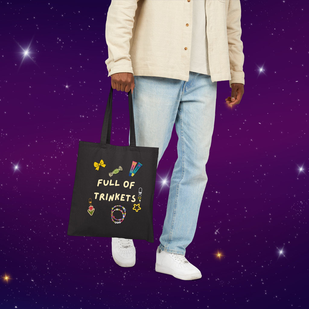 Full of Trinkets Cotton Tote Bag