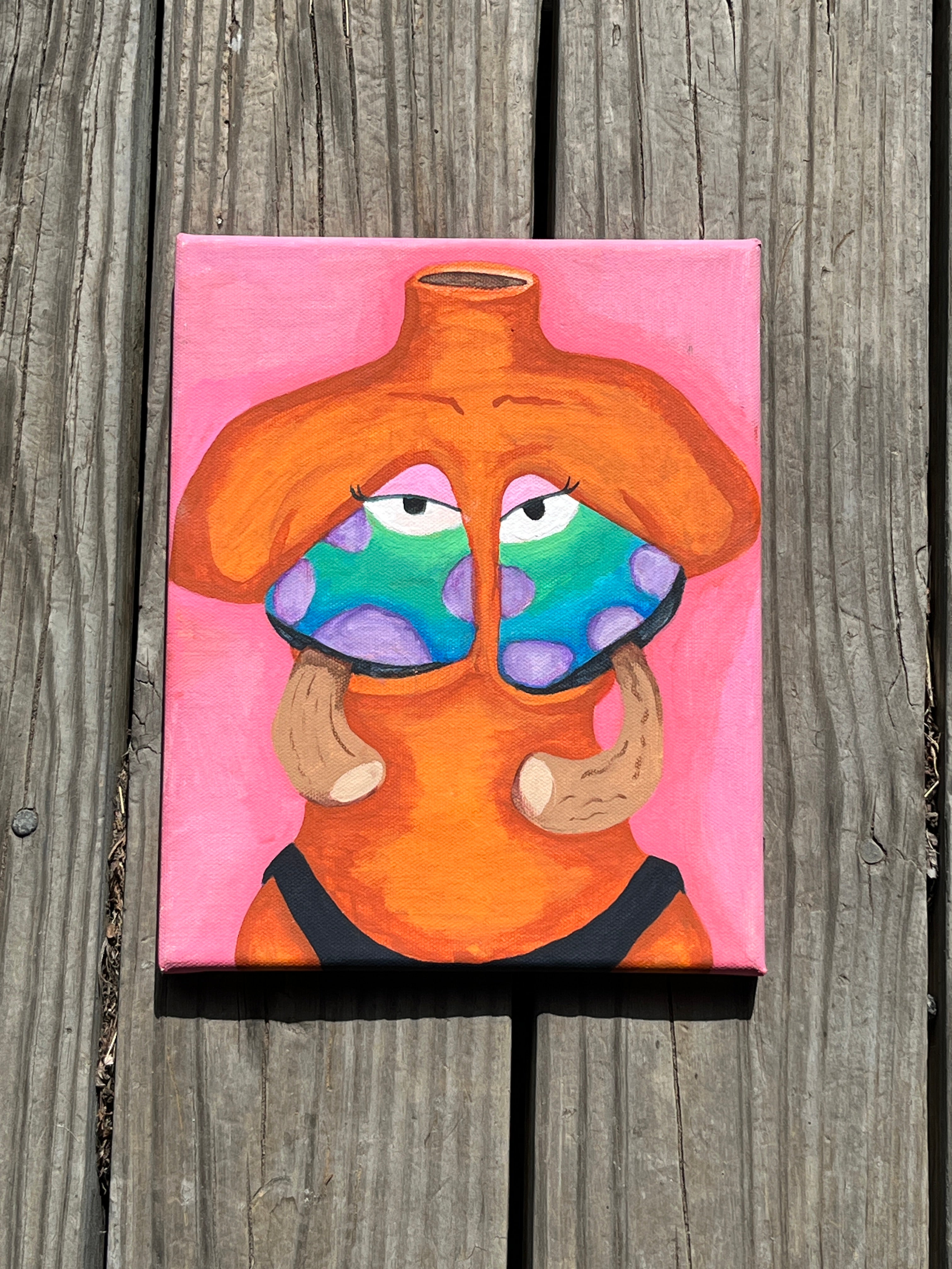 "My First Time" - Original Acrylic on Canvas
